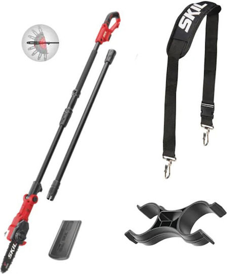 Skil GV1E0650CA Телескопично Ловци На Дърва На Батерия 20V Solo Обща Дължина 300см И Дължина На Шината 20см