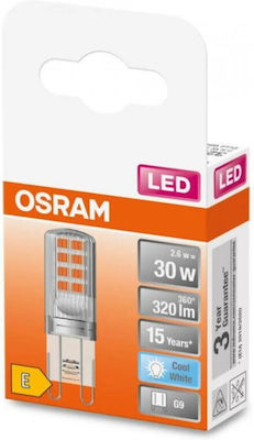 Osram Λάμπα LED για Ντουί G9 Φυσικό Λευκό 320lm