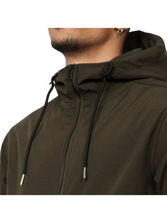 Winter Jacket Softshell Waterproof and Windproof Rosin