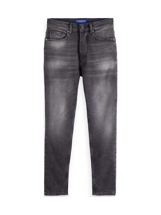 Essentials Men's Jeans Pants With Regular Tapered Fit Black