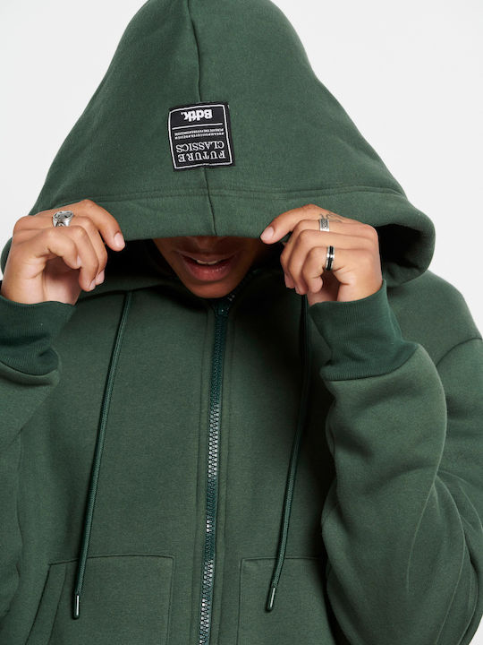 Cardigan With Hood Green