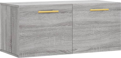 vidaXL Bathroom Cabinet Gray