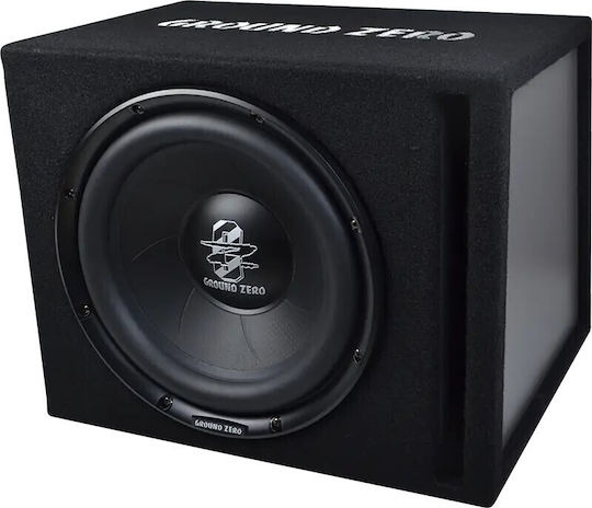 Ground Zero Self-amplified Car Audio Subwoofer 12" 150W RMS