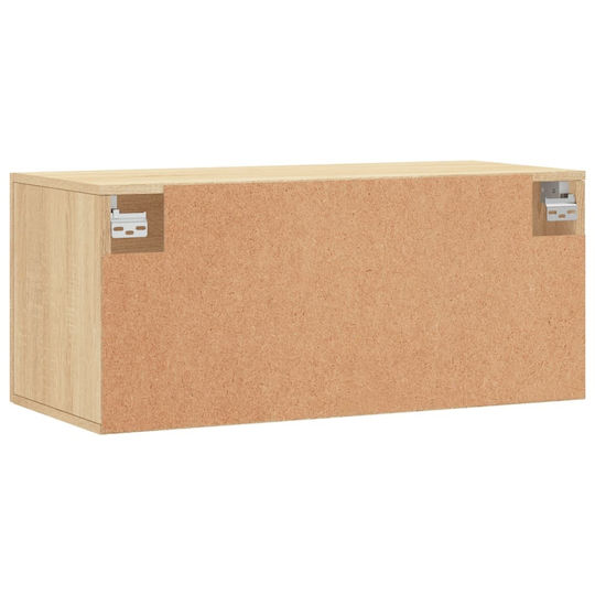 vidaXL Bathroom Cabinet L80xW36.5xH35cm Sonoma