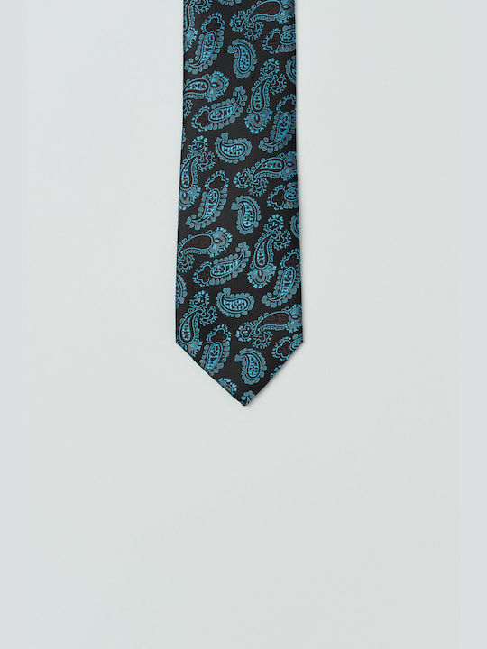 Aristoteli Bitsiani Men's Tie Printed Navy Blue