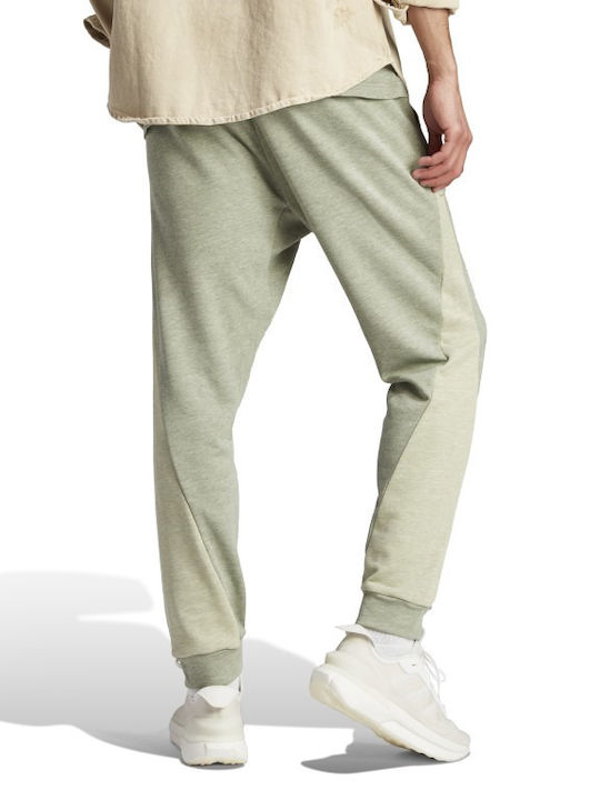 Adidas Men's Sweatpants with Rubber Gray