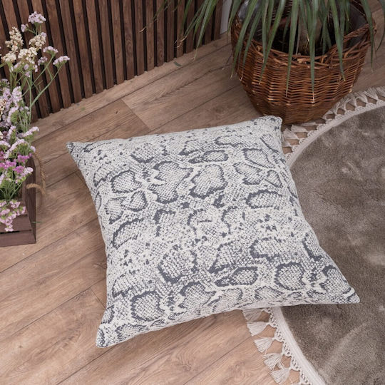 Teoran Floor Pillow Malibu Made of 100% Cotton 07 65x65cm