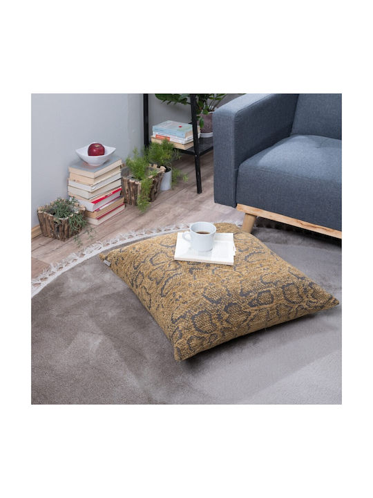 Teoran Teoran Decorative Pillow Case Malibu Made of 100% Cotton 43x43cm