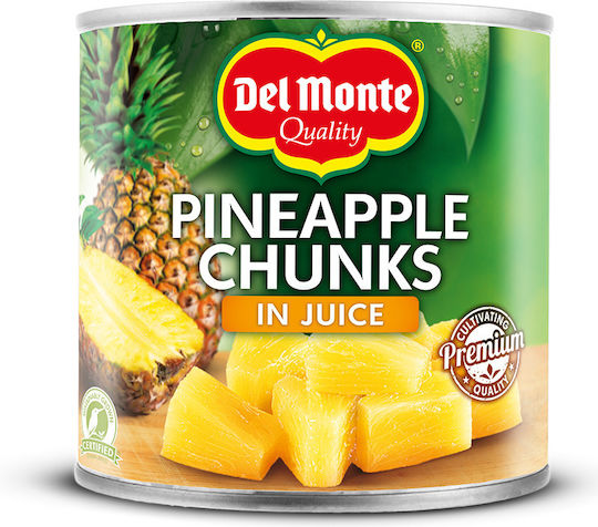 Del Monte Κομπόστα Ανανάς Κύβοι σε Φυσικό Χυμό 435gr