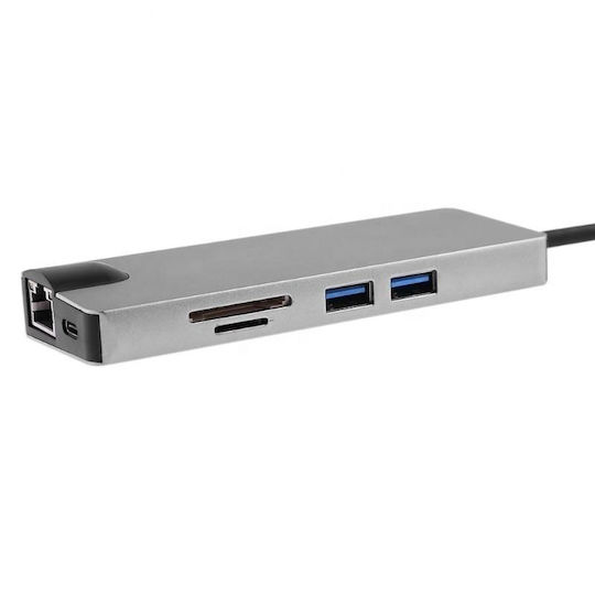 ATC USB-C Docking Station mit 4K Ethernet Gray (06.005.0085)