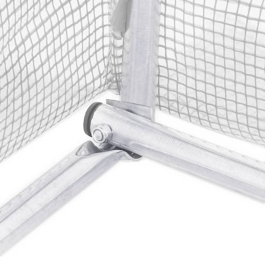 vidaXL 3188119 Gewächshaus Typ Haus mit Metallrahmen 10x6x2.85m