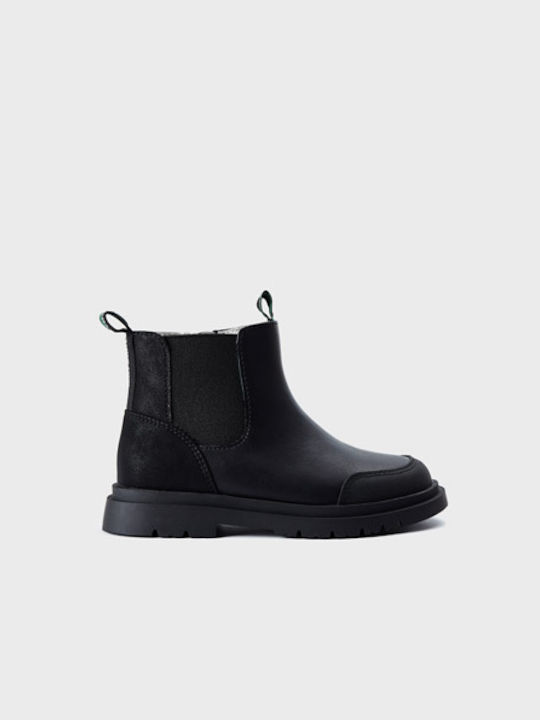Mayoral Kids Chelsea Boots with Zipper Black