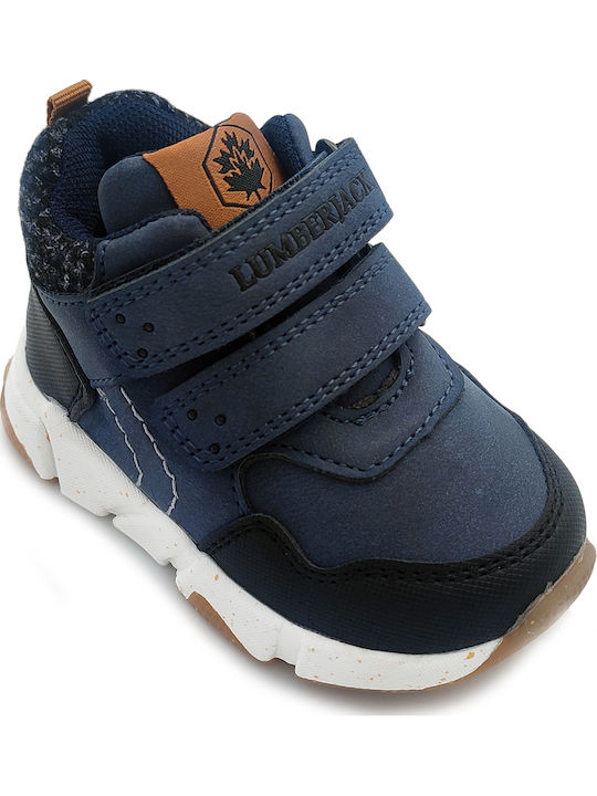 Lumberjack Booties Navy Blue