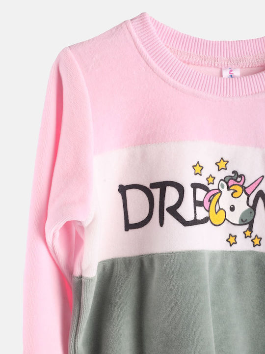 Joyce Kids' Pajamas Winter Cotton Gray Dreams