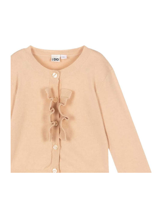 Kinderstrickjacke Beige