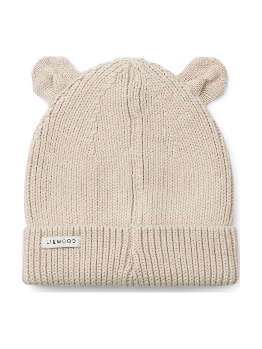 Gina Kinder Beanie Gestrickt Beige