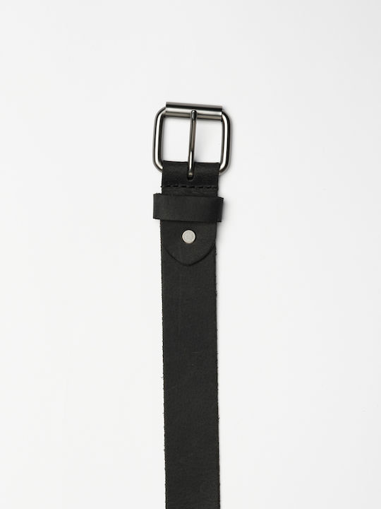Men's Belt Leather Black