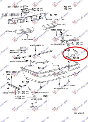 Prasco Decorative Car for Toyota Corolla