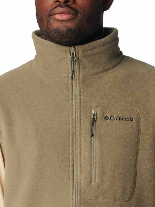 Fast Trek Fleece Sleeveless Jacket Khaki