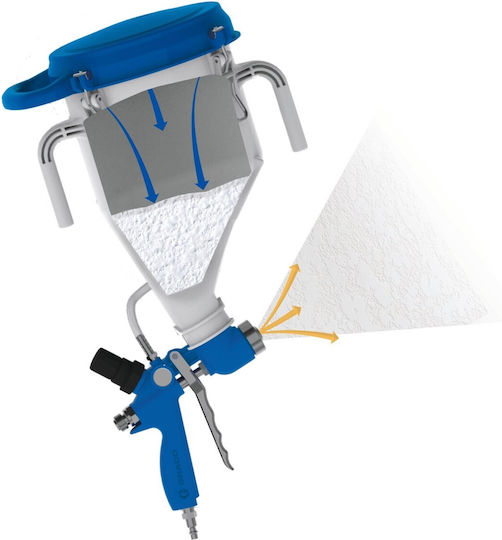 Graco Πιστόλι Βαφής Αέρος Άνω Δοχείου 4mm