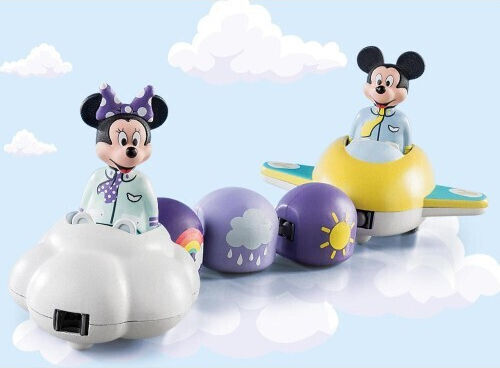 Playmobil 123 Disney: Mickey's & Minnie's Cloud Ride за 1-4 години