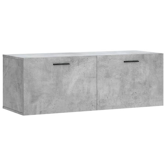 vidaXL Bathroom Cabinet L100xW36.5xH35cm Gray