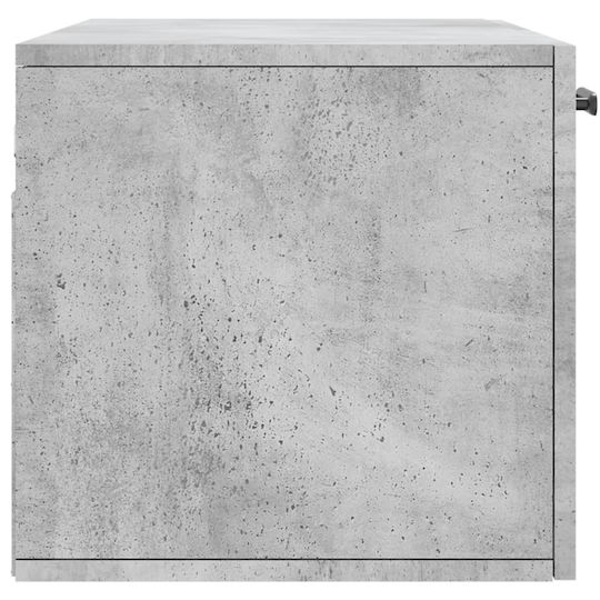 vidaXL Badezimmerschrank B80xT36.5xH35cm Gray