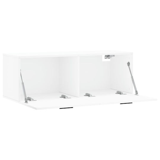 vidaXL Badezimmerschrank B100xT36.5xH35cm Weiß