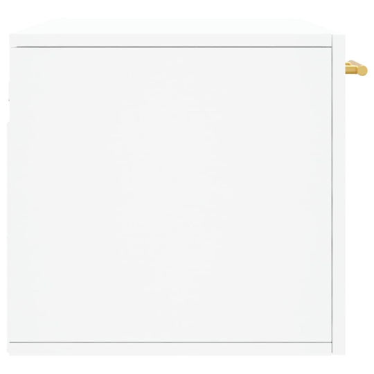 vidaXL Cabinet de baie L80xA36.5xÎ35cm Alb