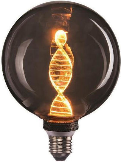 Eurolamp LED Bulb 4W 125mm for Socket E27 and Shape G125 Warm White 55lm Dimmable