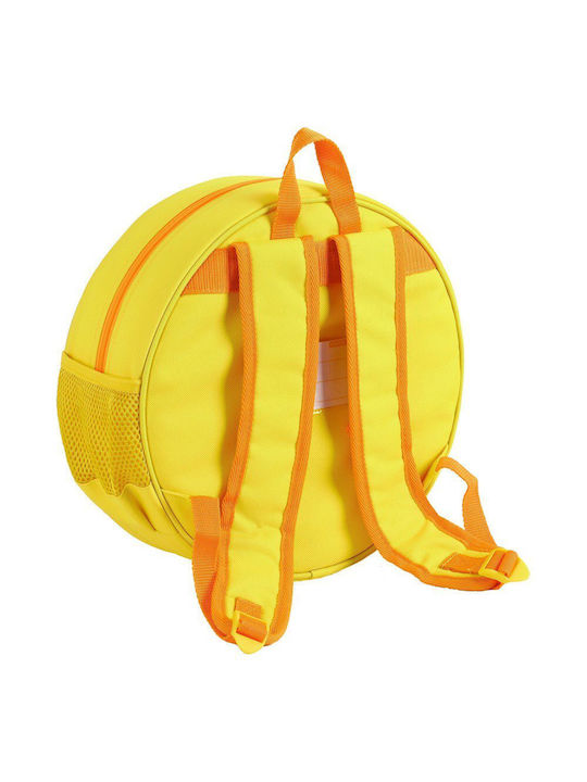 Safta Schulranzen Rucksack Kindergarten Gelb mit Flaschenhalter 10Liter