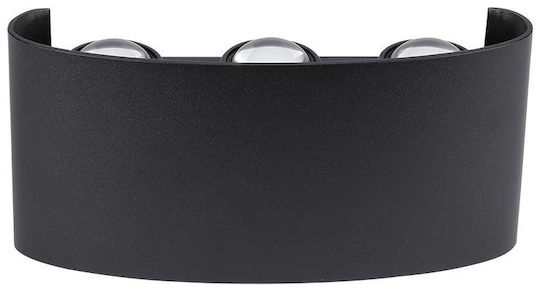 V-TAC Spot de exterior montat pe perete LED IP65 5W cu Alb Natural Lumină Dublu Fascicul 17x4x8εκ.