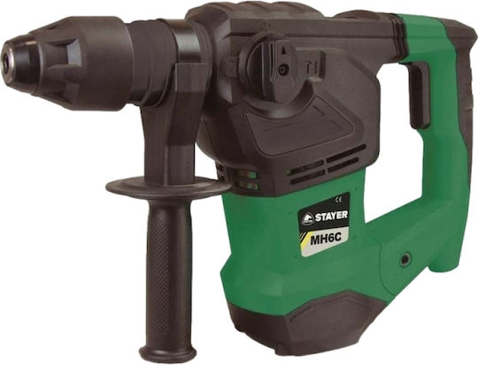 Stayer Κρουστικό Σκαπτικό Πιστολέτο Ρεύματος 800W με Υποδοχή SDS Plus MH6CK