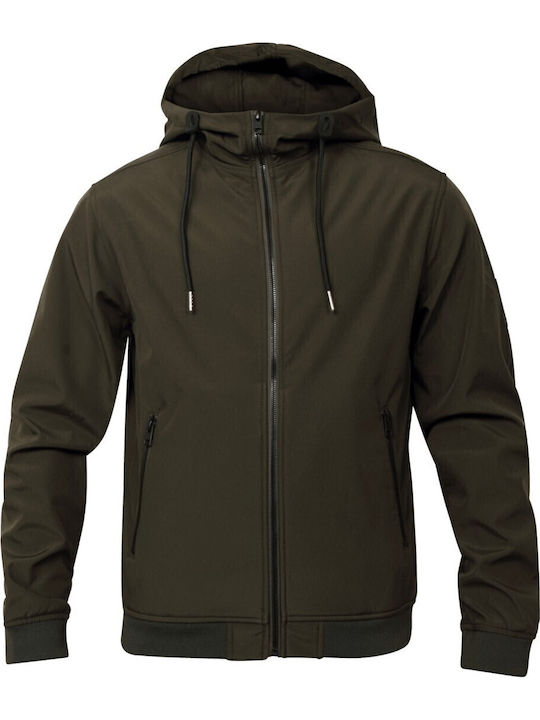 Winter Jacket Softshell Waterproof and Windproof Rosin