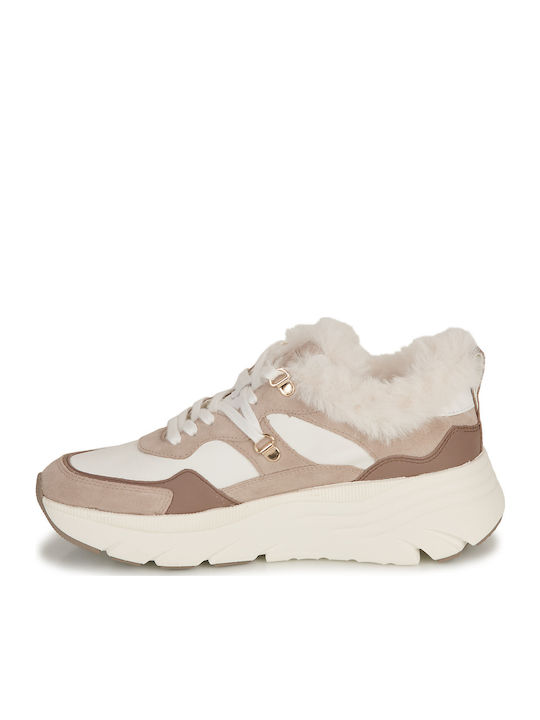 D Diamanta Damen Sneakers Beige