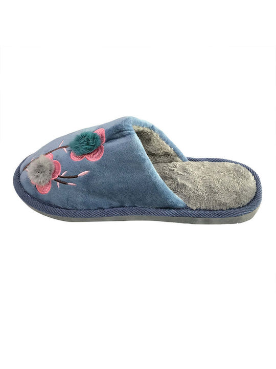 Ustyle Women's Slippers Blue