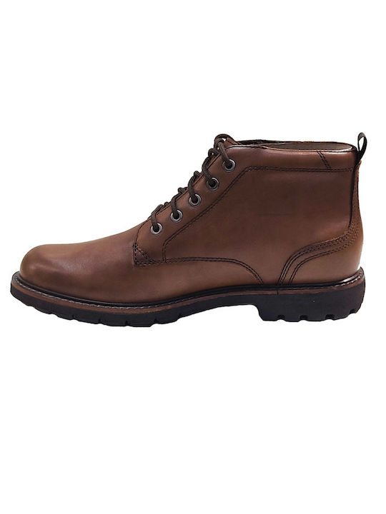 Clarks BATCOMBE Καφέ Ανδρικά Μποτάκια