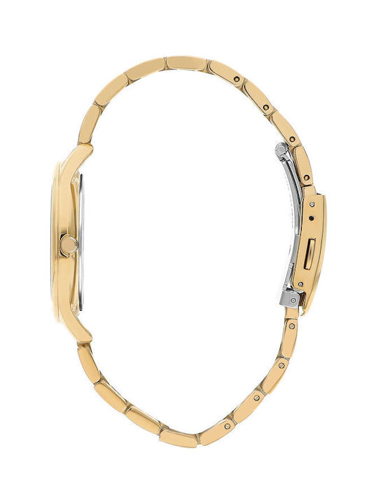 Beverly Hills Polo Club Uhr mit Gold Metallarmband