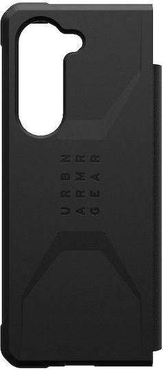 UAG Civilian Back Cover Σιλικόνης / Πλαστικό 2mm Μαύρο (Samsung Galaxy Fold 5)