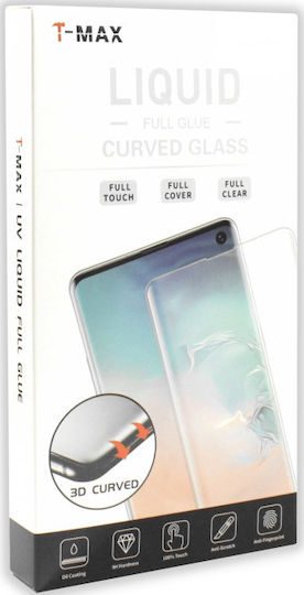 T-Max No Lamp 3D UV Liquid Full Glue Full Face Tempered Glass (OnePlus 10 Pro)