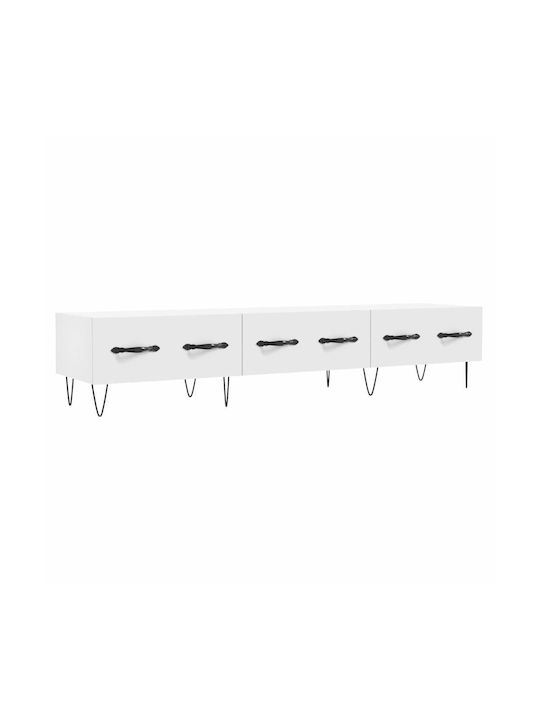 TV Stand White 150x36x30 cm