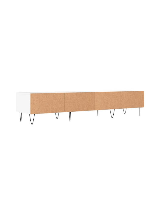 TV Stand White 150x36x30 cm