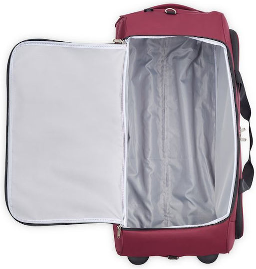 Delsey Pin Up 6 Sack Voyage Burgundy with Wheels Fabric L74xW34.5xH36cm