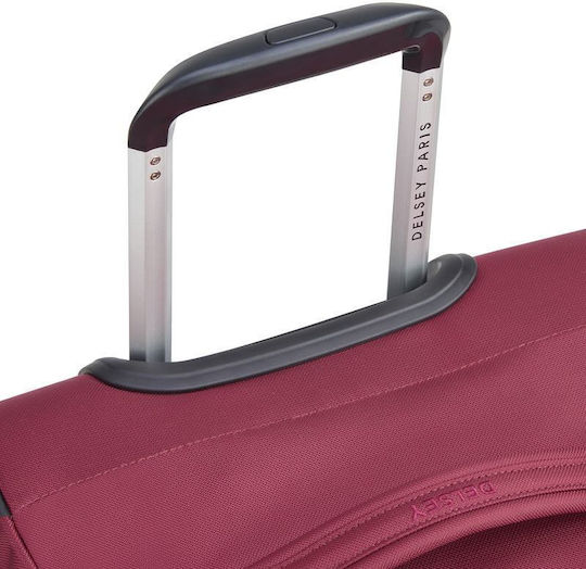 Delsey Pin Up 6 Sack Voyage Burgundy with Wheels Fabric L74xW34.5xH36cm