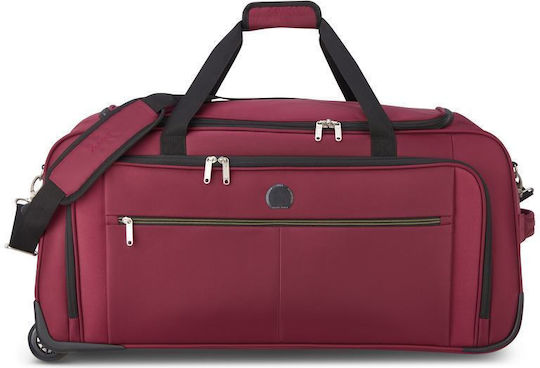 Delsey Pin Up 6 Sack Voyage Burgundy with Wheels Fabric L74xW34.5xH36cm