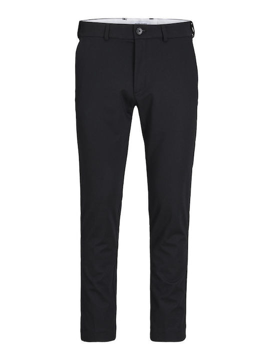 Hose Chino Elastisch Schwarz