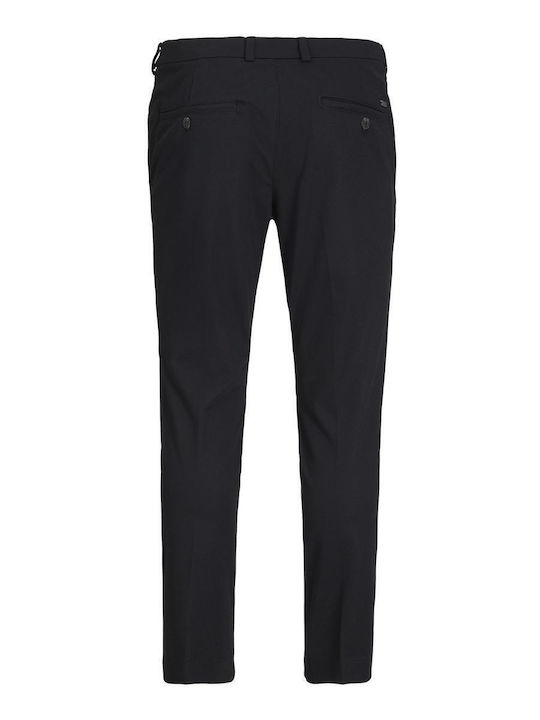 Hose Chino Elastisch Schwarz