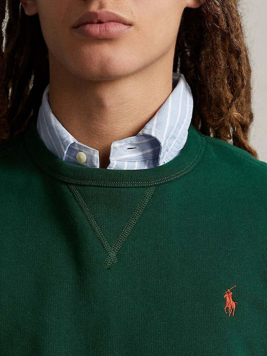 Ralph Lauren Men's Sweatshirt with Hood Green