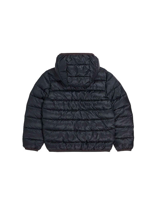 Champion Casual Jacket Black with Ηood