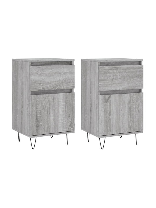 Wooden Buffet Gray L40xW35xH70cm